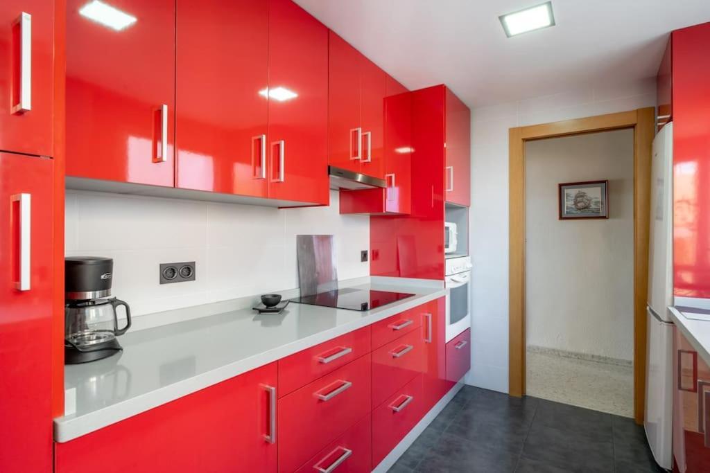 Appartamento Desayuno Con Vistas, Parking Privado Terraza La Cala Del Moral Esterno foto